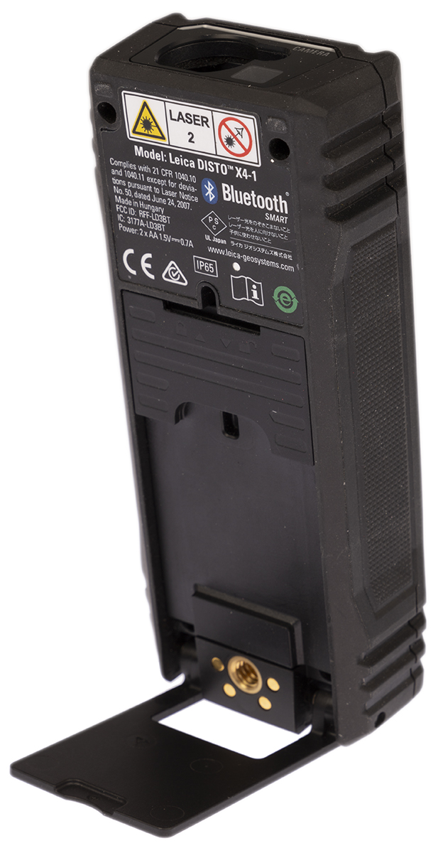 855107 Leica X4 Laser Measure, 0.05/150 μm Range, ±1 mm Accuracy