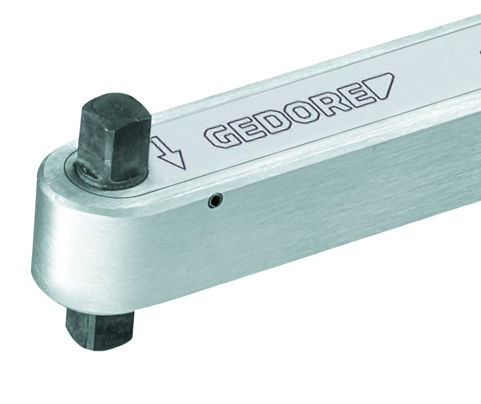 8561-01 Gedore Click Torque Wrench, 25 To 120 Nm, 1/2 in Drive, Square Drive, 462mm Overall