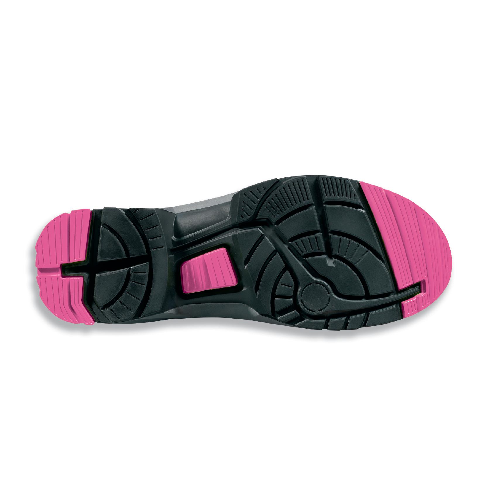 8562842 uvex Uvex 1 ladies Women's Grey, Pink Composite Safety Trainer, UK 8, EU 42