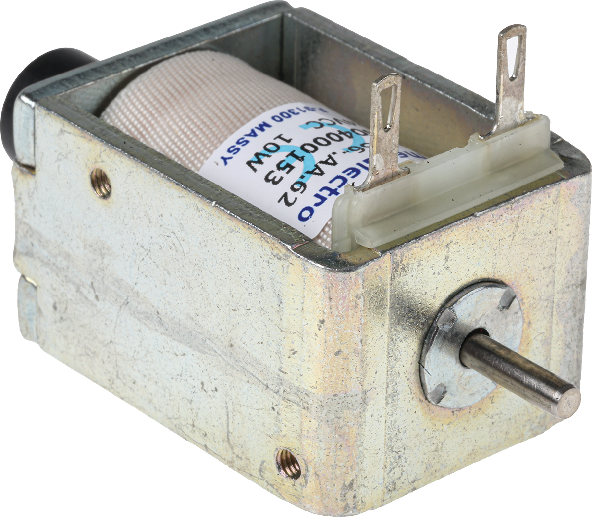 Mecalectro Linear Solenoid, 24V 42 mm 30mm 24 mm
