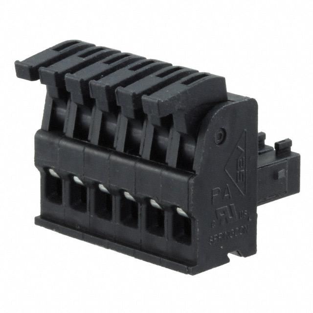 METZ CONNECT USA Inc. ASP0440622, 6-Position Terminal Block Plug, 3.81mm