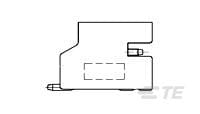 TE Connectivity HPI Series Right Angle Board PCB Header, 11 Contact(s), 2 mm Pitch, 1 Row, Shrouded