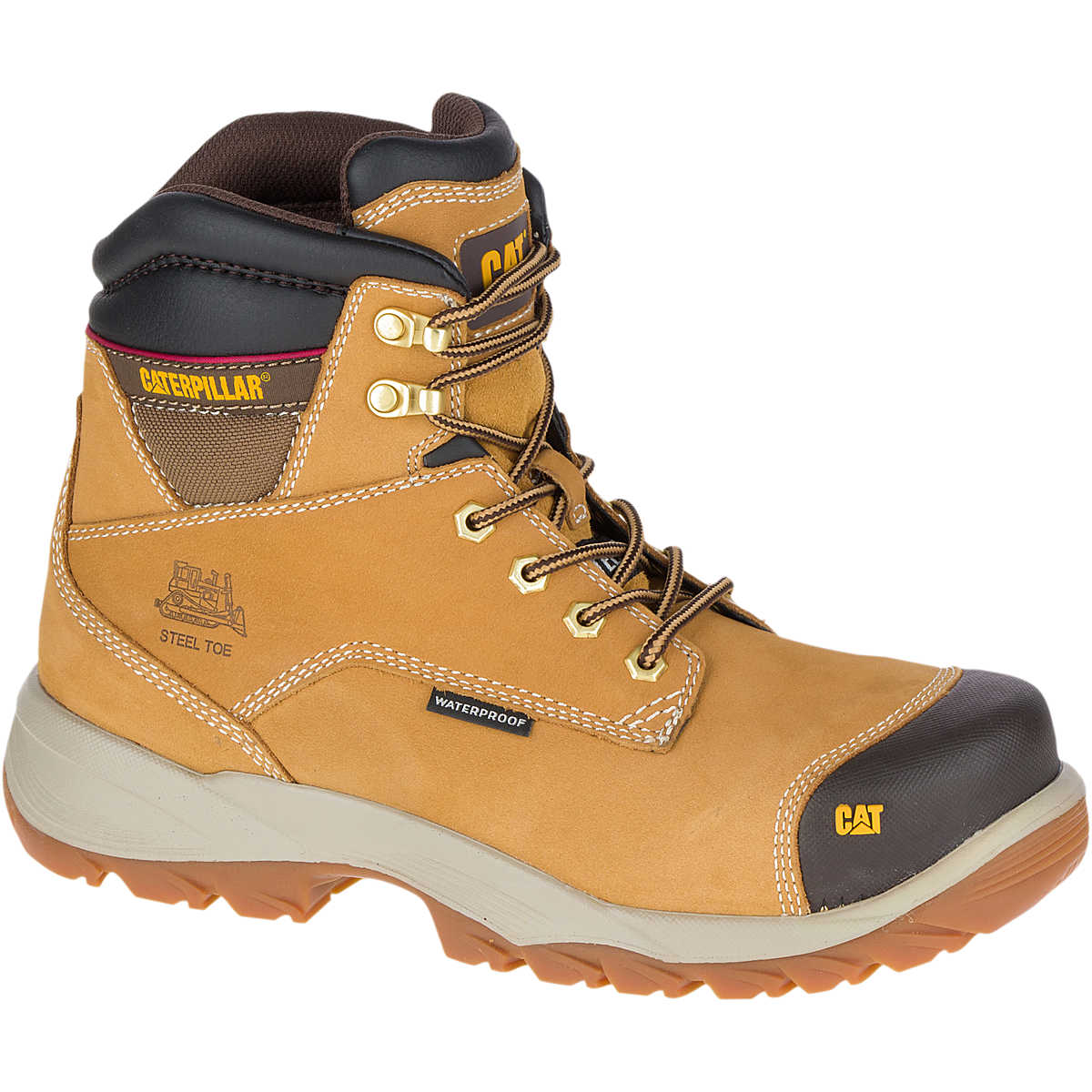 CAT Spiro Honey Safety Shoes, UK 7, EU 41