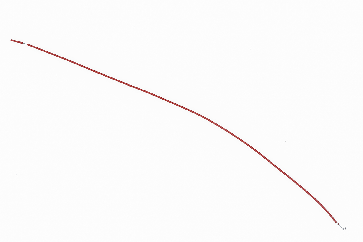 JST Female SH to Unterminated Pre-Crimped Lead, 150mm, 0.08mm², Red