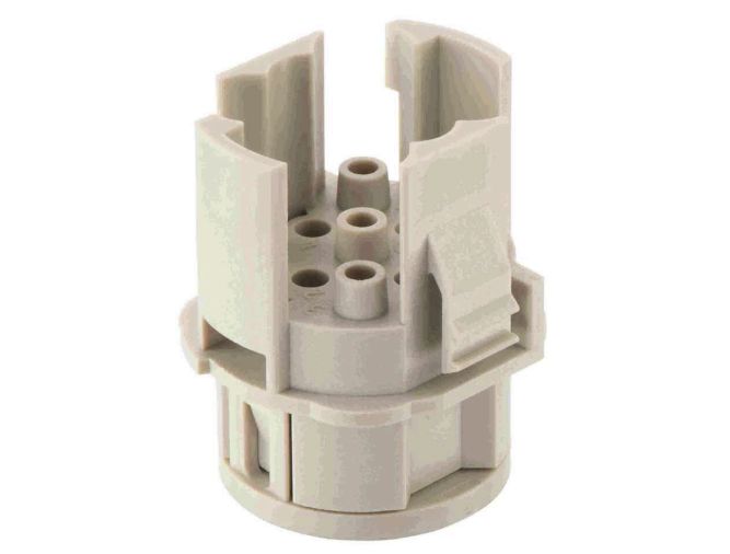 HARTING Heavy Duty Power Connector Insert, 16A, Male, Han F+B Series, 4+4 Contacts