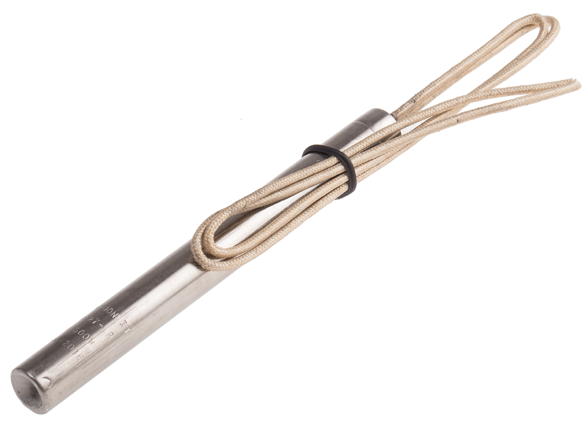 RS PRO Heating Element, 5 in, Cartridge Heater, 500 W, 220V ac