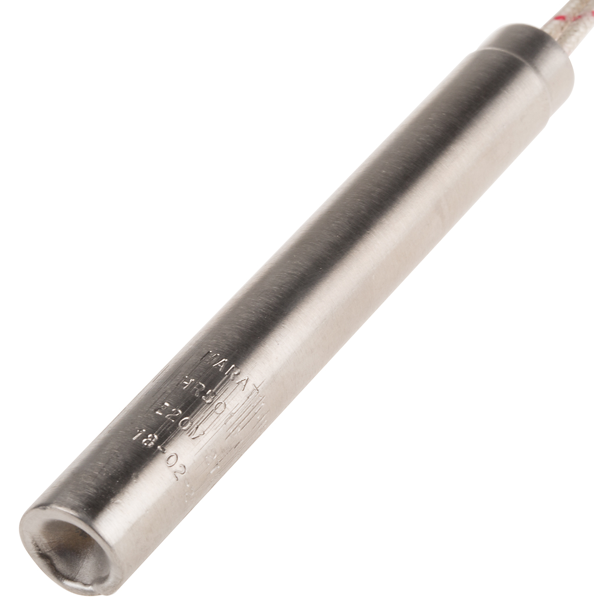 RS PRO Heating Element, 4 in, Cartridge Heater, 275 W, 220V ac