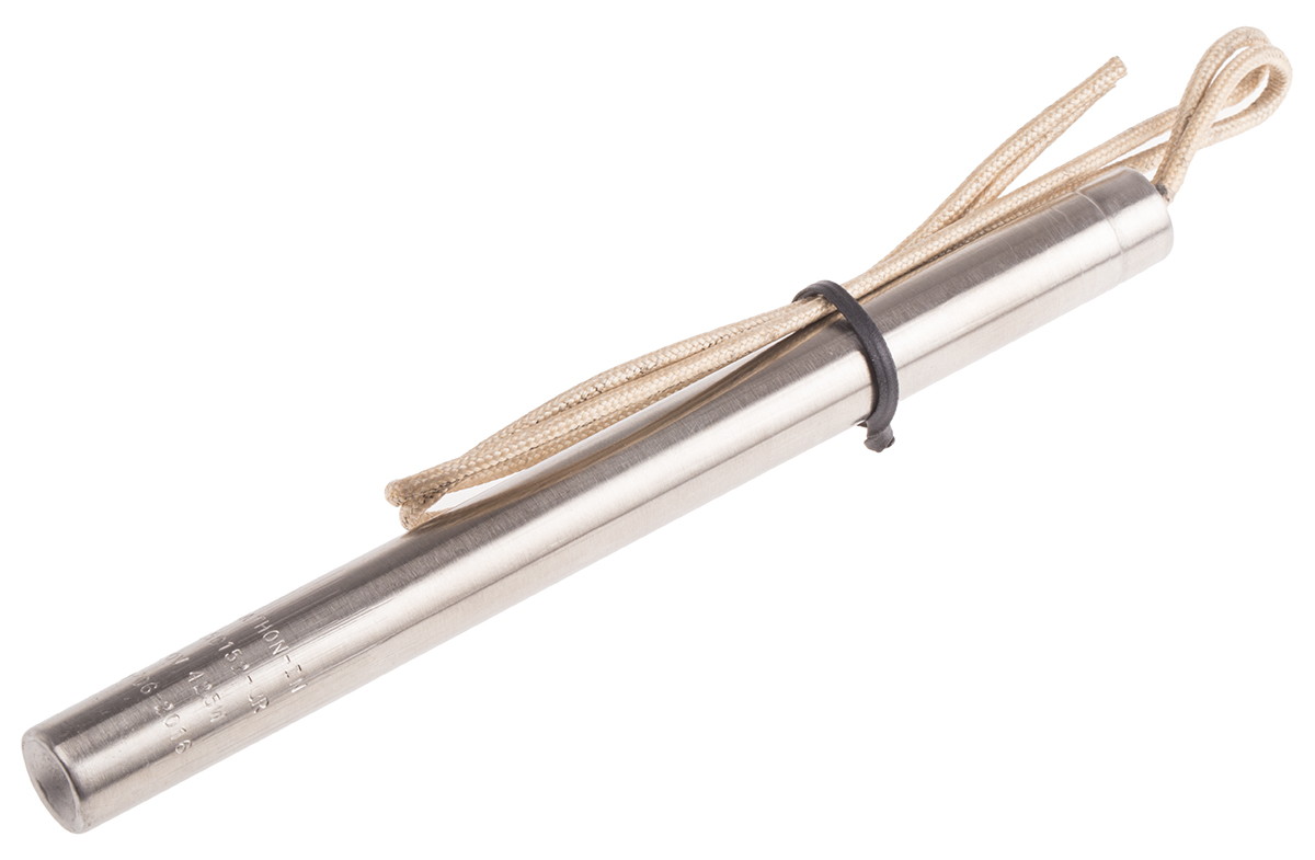 RS PRO Heating Element, 6 in, Cartridge Heater, 425 W, 220V ac