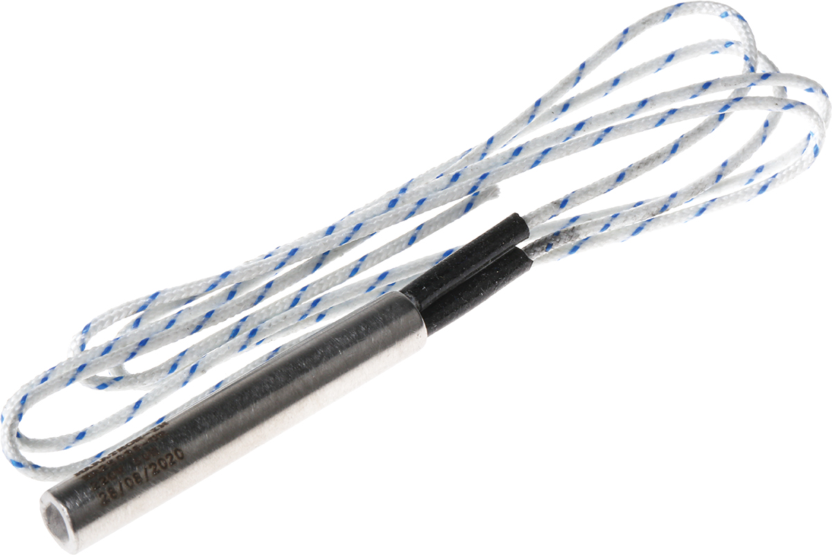 RS PRO Heating Element, 1.5 in, Cartridge Heater, 50 W, 220V ac