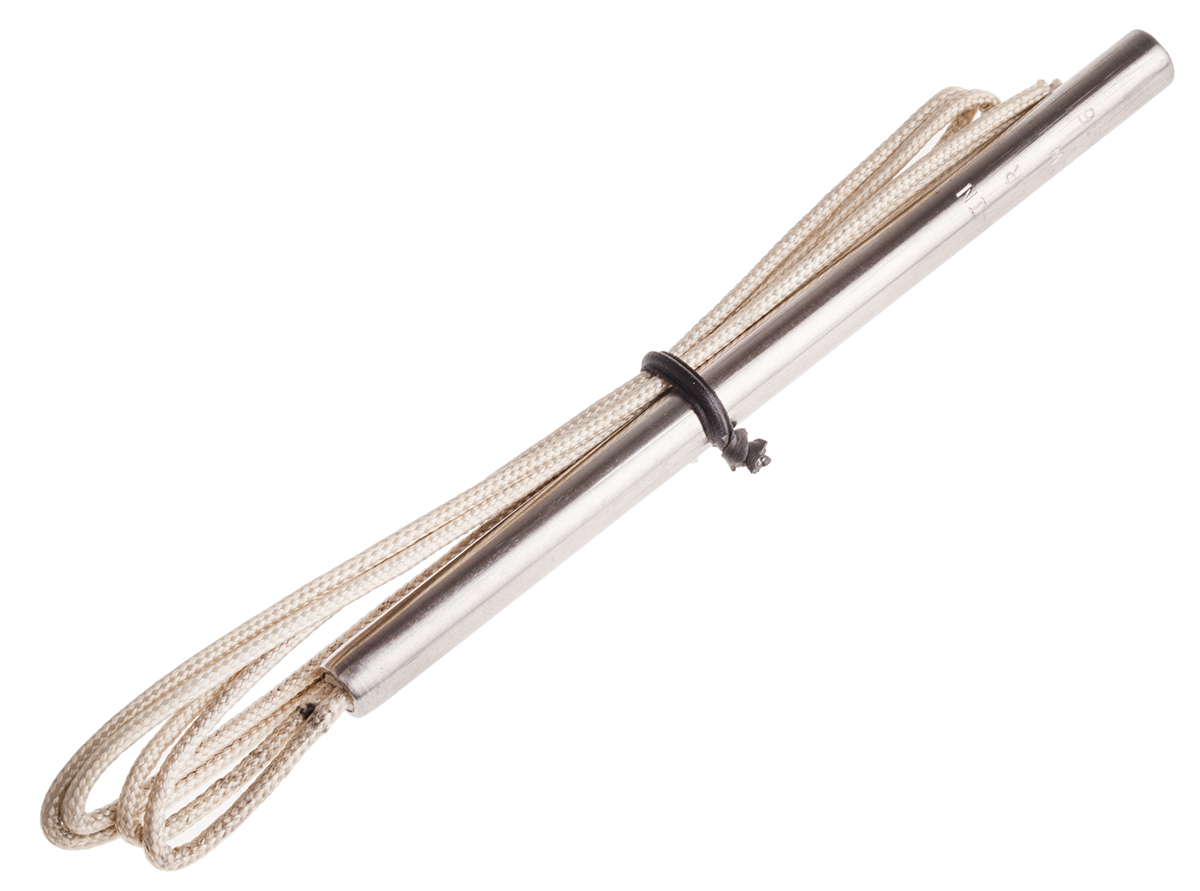 RS PRO Heating Element, 4 in, Cartridge Heater, 300 W, 120V ac