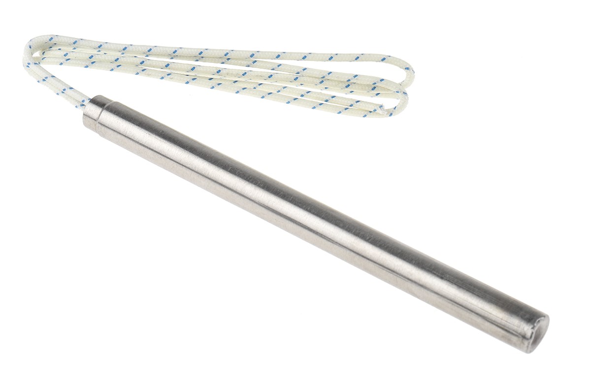 RS PRO Heating Element, 125 mm, Cartridge Heater, 500 W, 220V ac