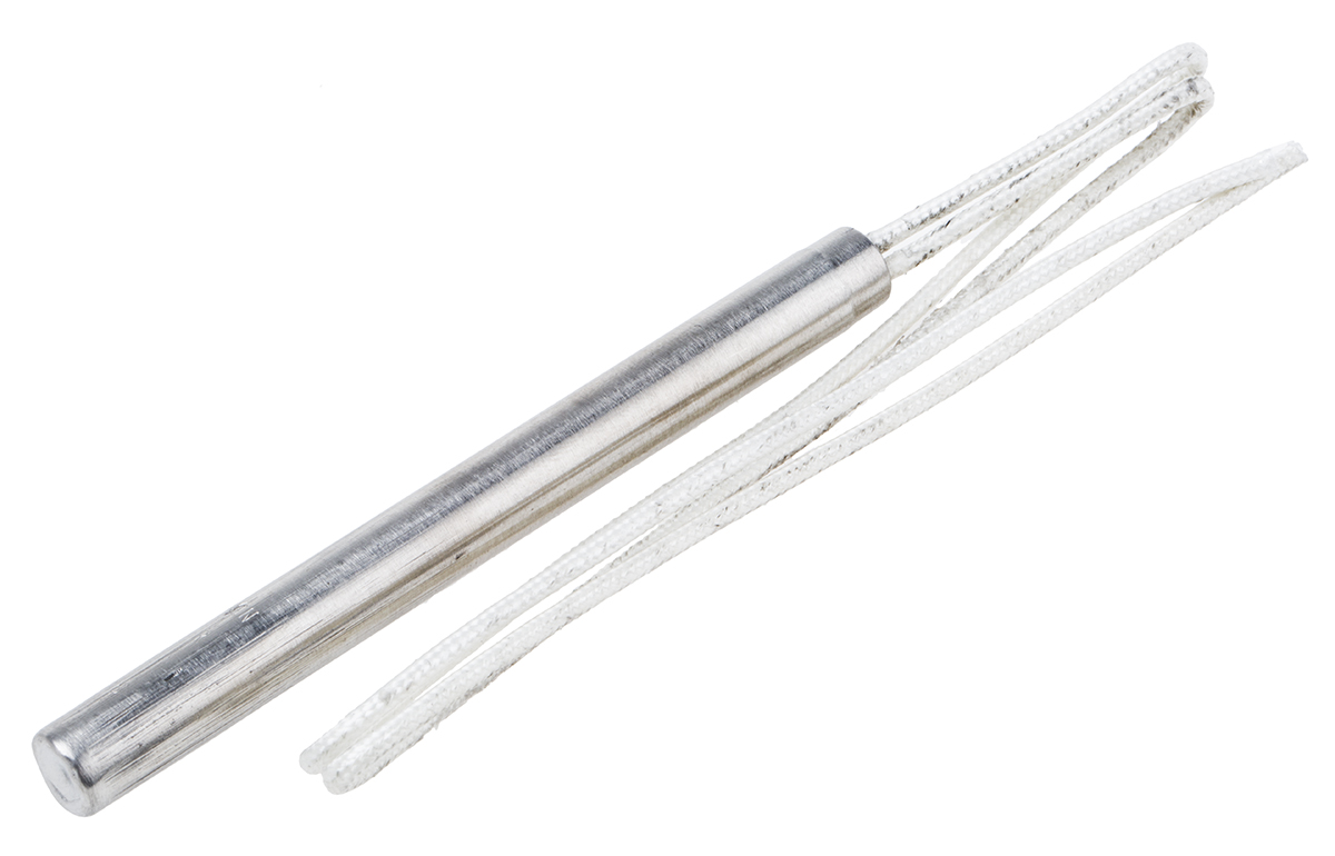 RS PRO Heating Element, 4 in, Cartridge Heater, 350 W, 220V ac
