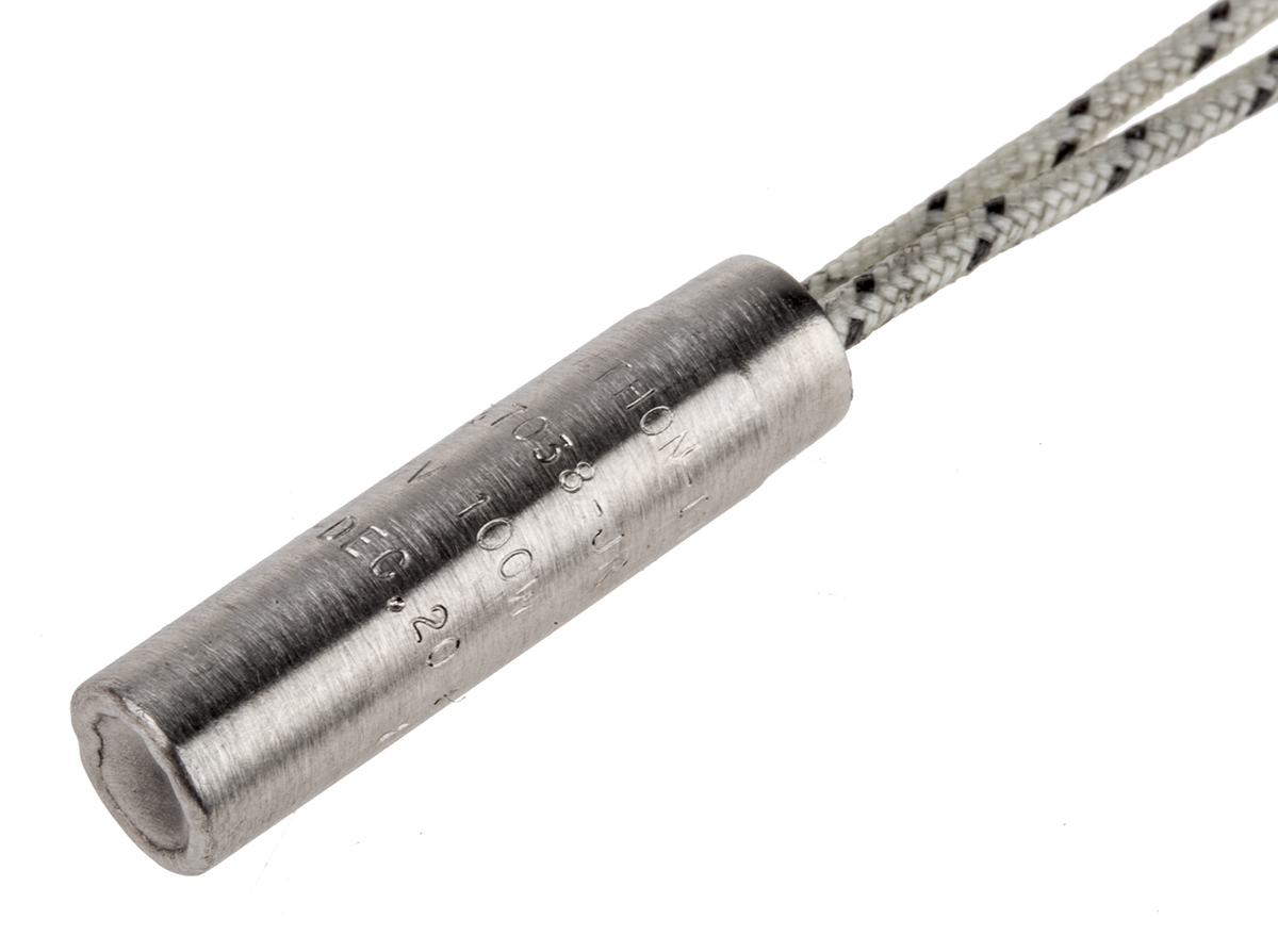 860-7066 RS PRO Heating Element, 1.5 in, Cartridge Heater, 100 W, 220V ac