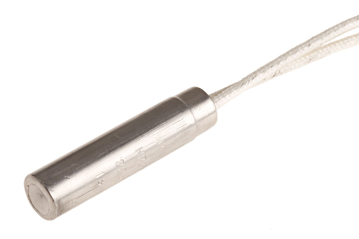 RS PRO Heating Element, 1.5 in, Cartridge Heater, 50 W, 220V ac