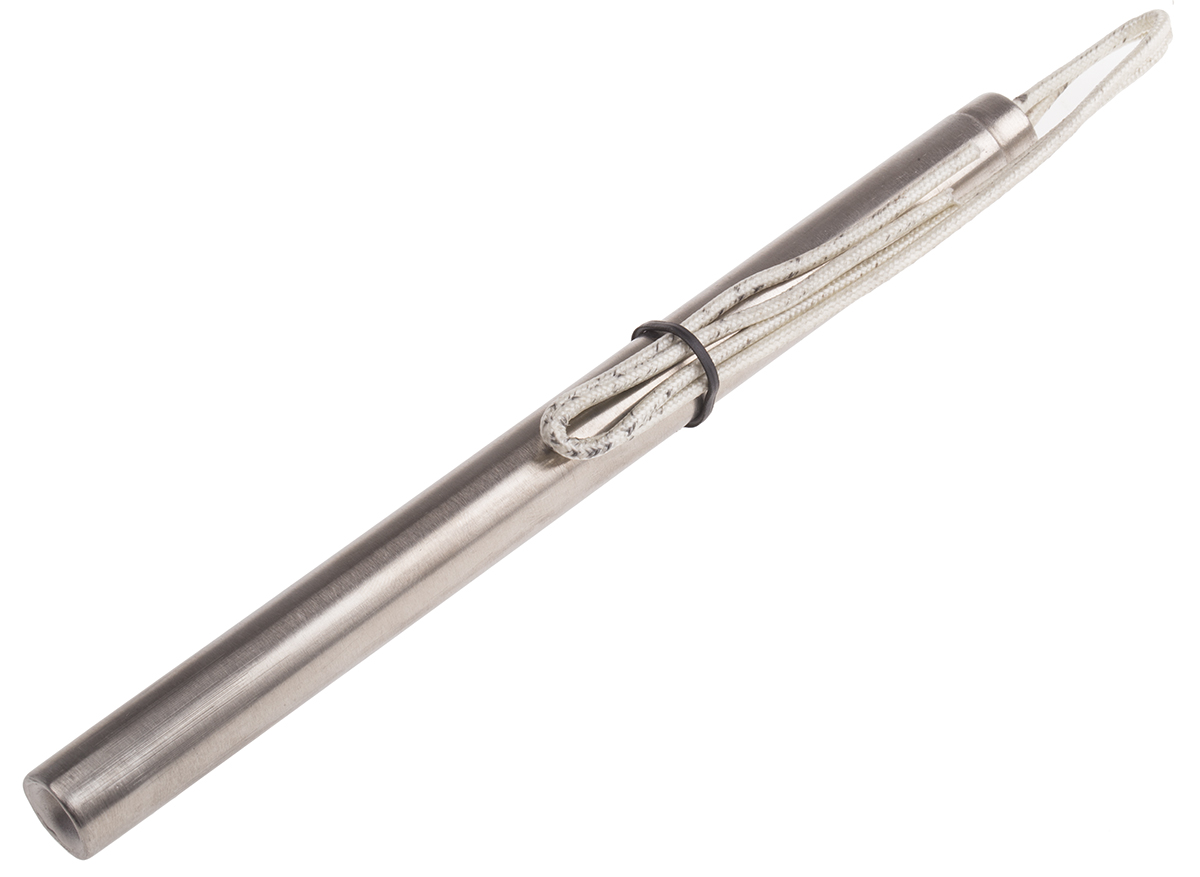 RS PRO Heating Element, 8 in, Cartridge Heater, 750 W, 220V ac