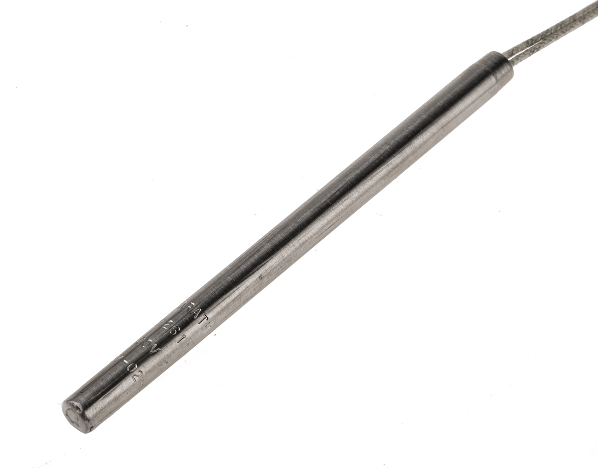 RS PRO Heating Element, 100 mm, Cartridge Heater, 250 W, 220V ac