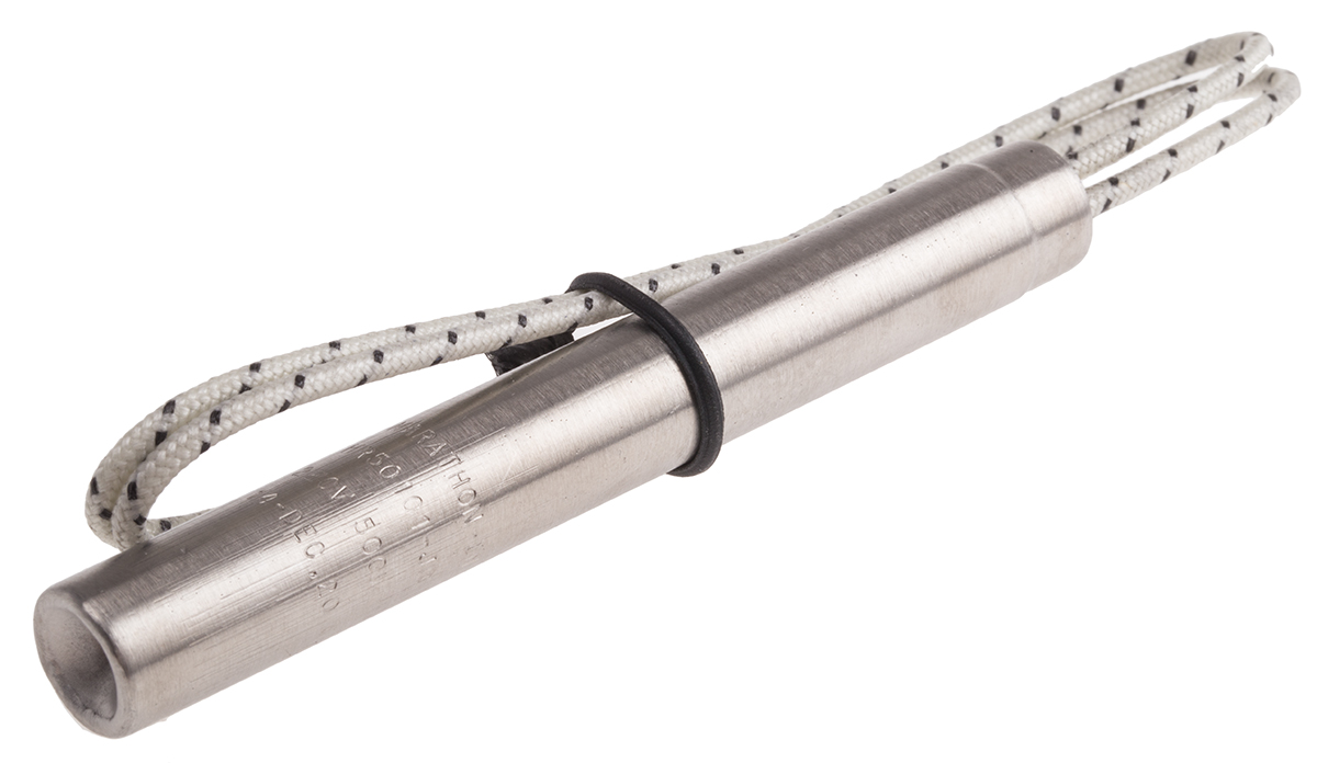 RS PRO Heating Element, 4 in, Cartridge Heater, 500 W, 220V ac