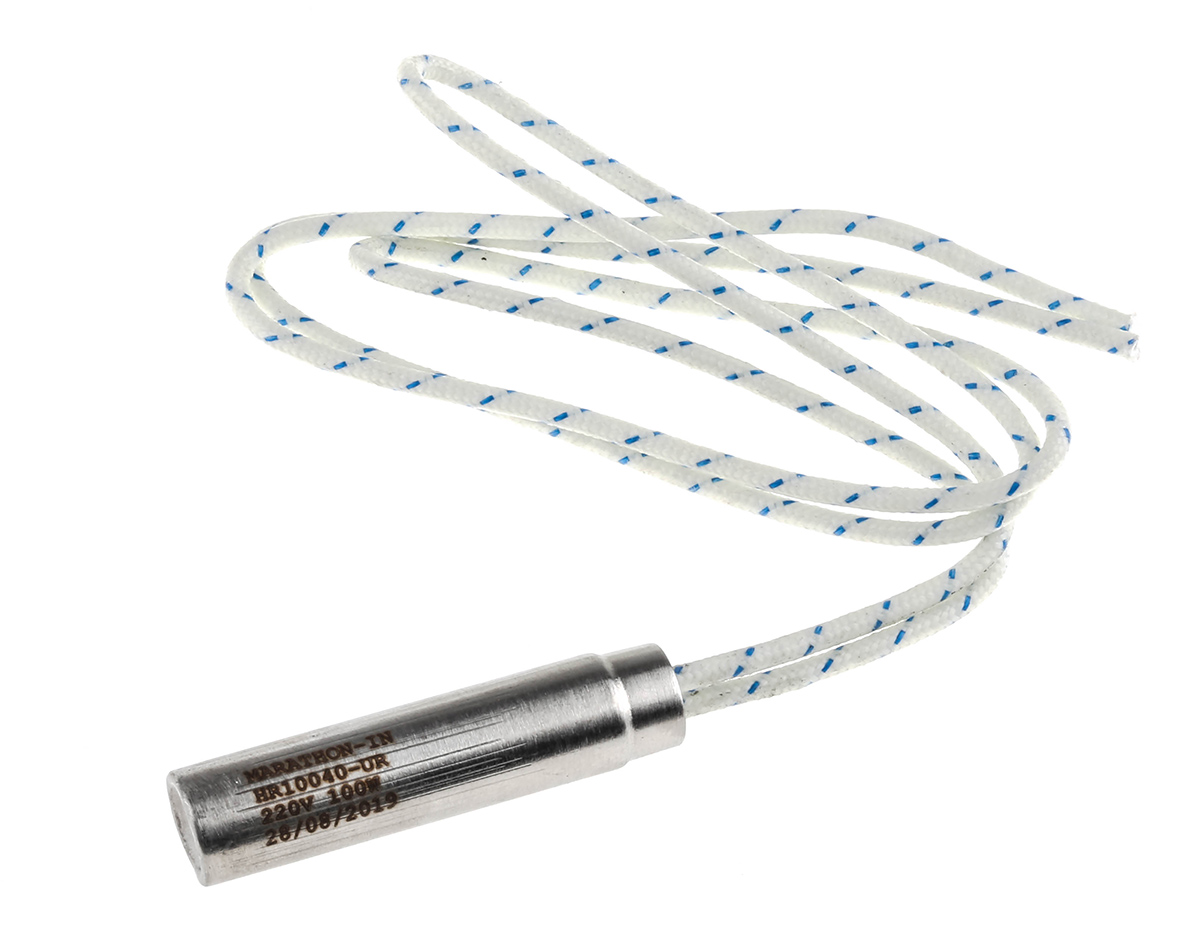 RS PRO Heating Element, 40 mm, Cartridge Heater, 100 W, 220V ac