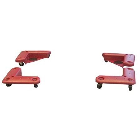 FIMM Plastic Dolly, 200 kg Load, 300mm W x 300 mm L x 95 mm H
