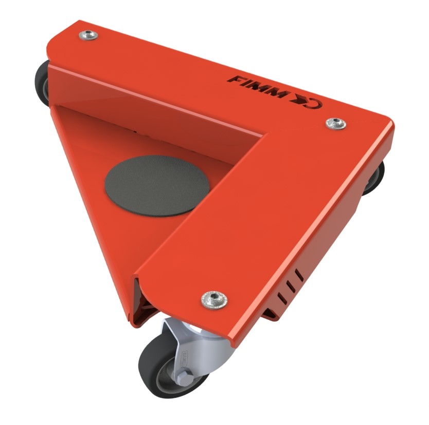 FIMM Steel Dolly, 400 kg Load, 320mm W x 455 mm L x 75 mm H
