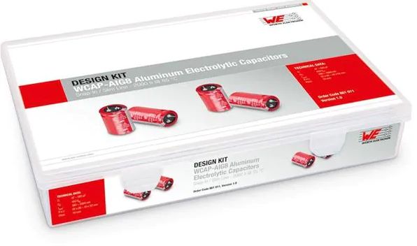 Wurth Elektronik, Surface Mount Aluminium Capacitor Kit 15