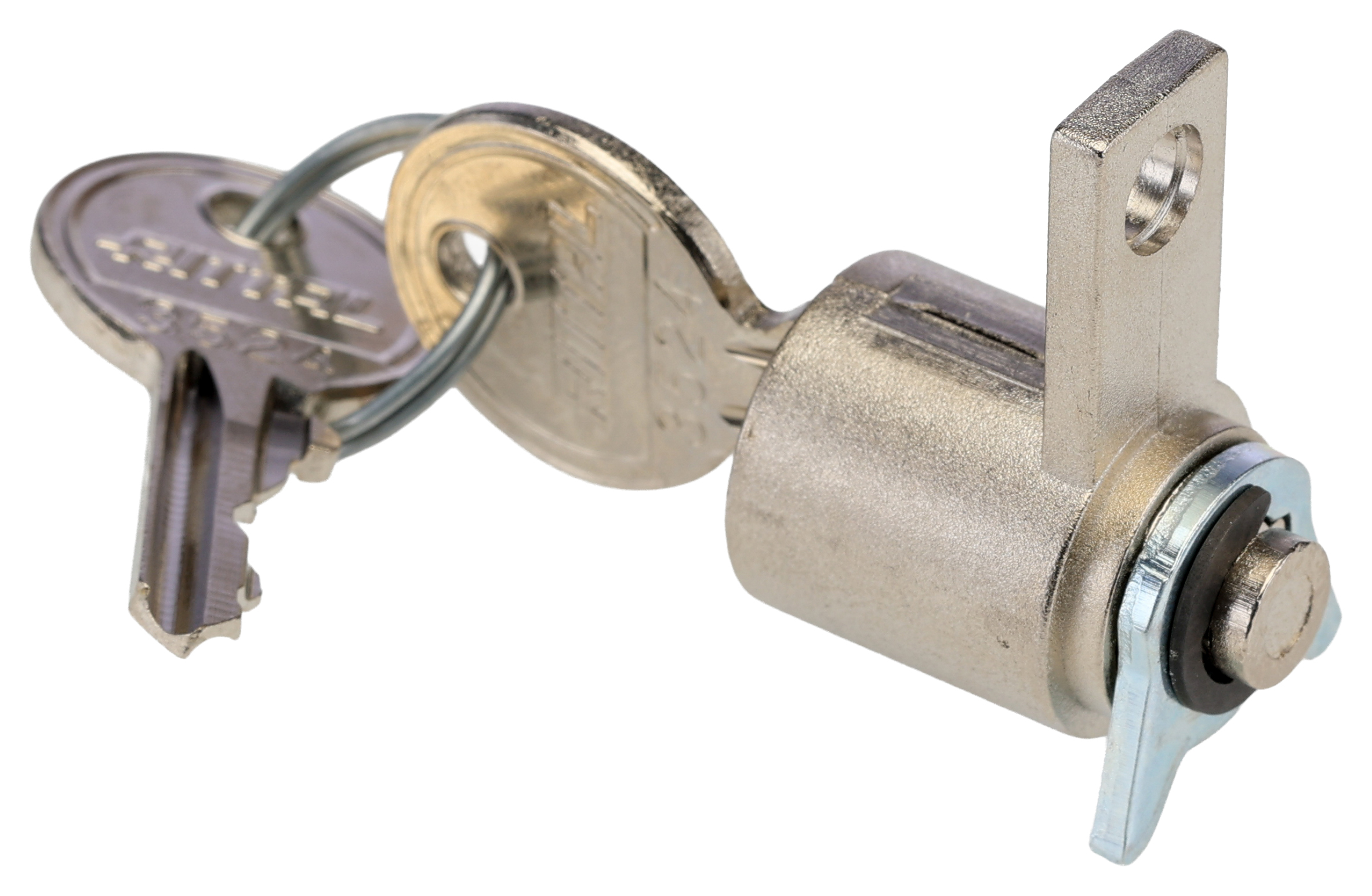8611180 Rittal Silver Lock Insert, Mini Handle