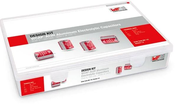 Wurth Elektronik, Snap-in Aluminium Capacitor Kit 15