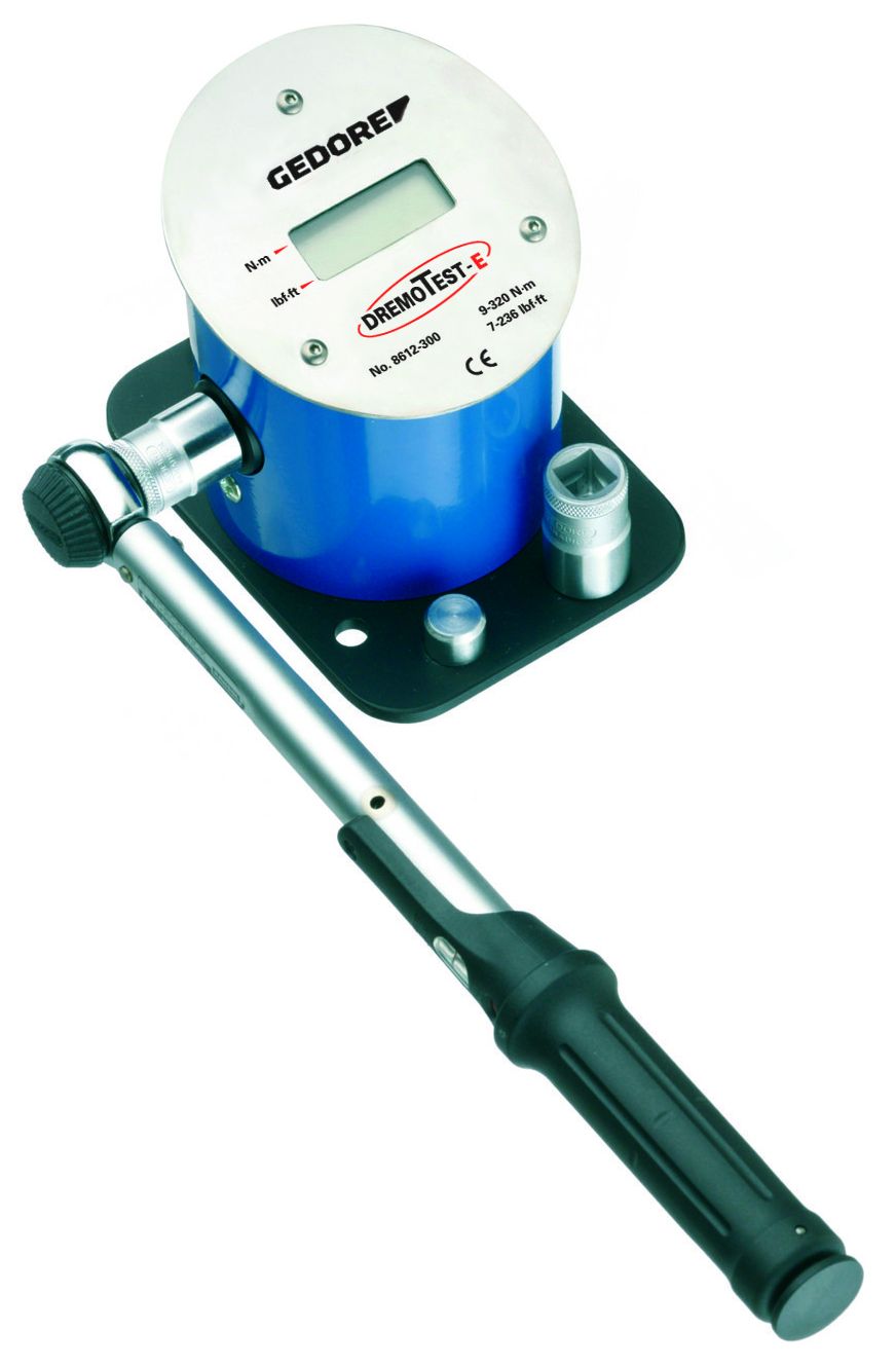 8612-300 Gedore Digital Torque Tester, 17 mm Drive, ±1 % Accuracy