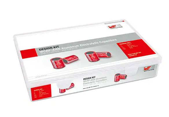 Wurth Elektronik, Surface Mount Aluminium Capacitor Kit 15