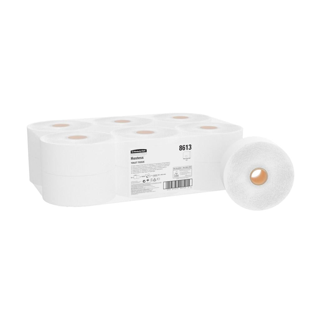 Hostess 12 rolls of 12000 Sheets Toilet Roll, 1