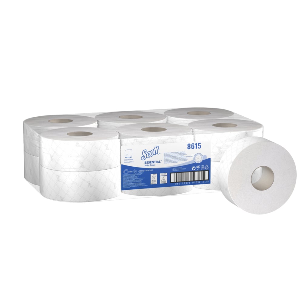 SCOTT 12 rolls of 6000 Sheets Toilet Roll, 2
