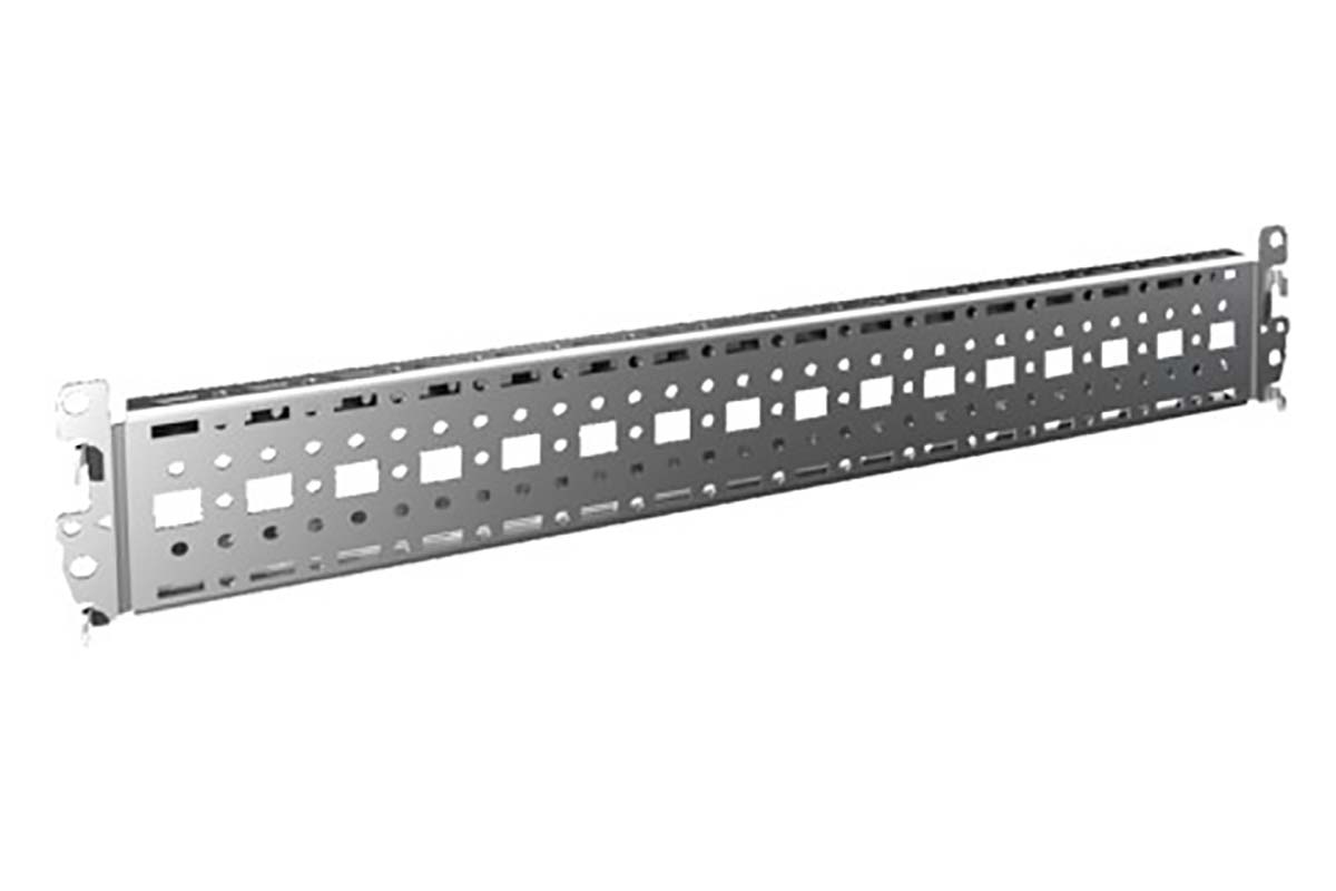 Rittal Sheet Steel Cable Management Panel Punched Section for Use with Variable, VX25 Baying Enclosure System,