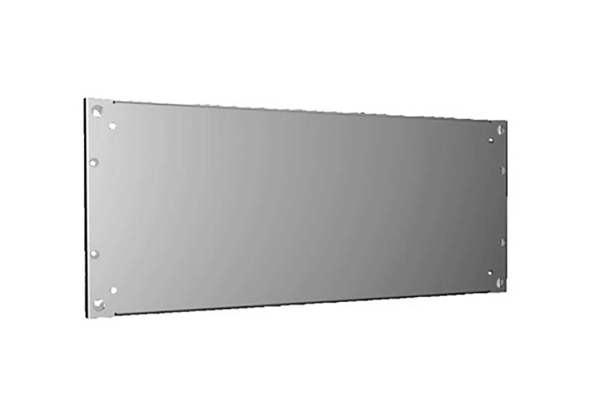 Rittal RAL 7035 Sheet Steel Partial Mounting Plate 400mm