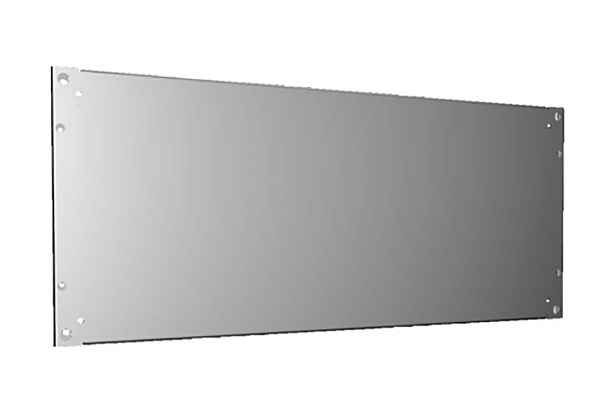 Rittal RAL 7035 Sheet Steel Partial Mounting Plate 1000mm