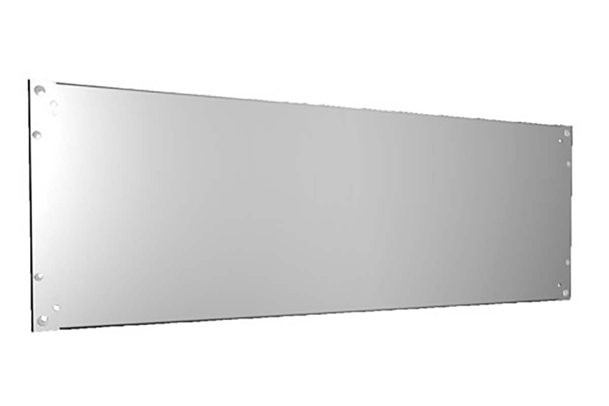 Rittal RAL 7035 Sheet Steel Partial Mounting Plate 400mm