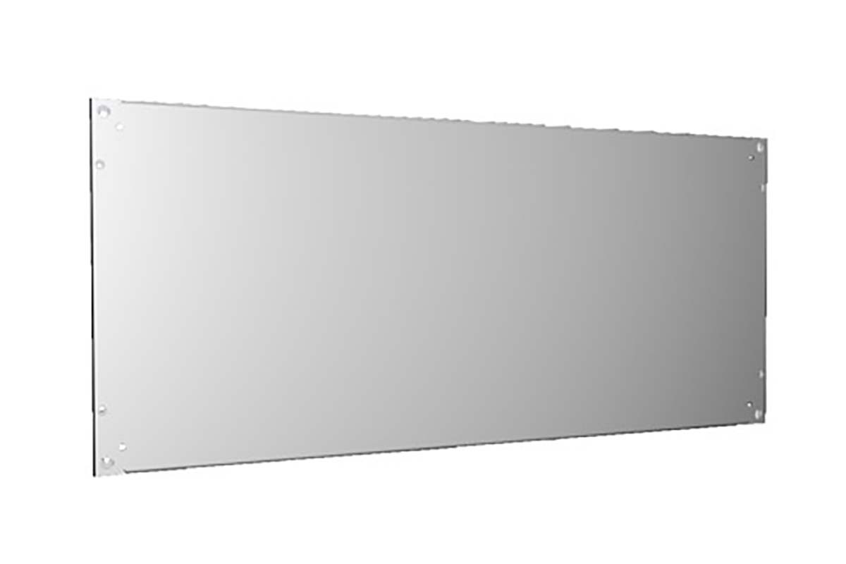 Rittal RAL 7035 Sheet Steel Partial Mounting Plate 600mm