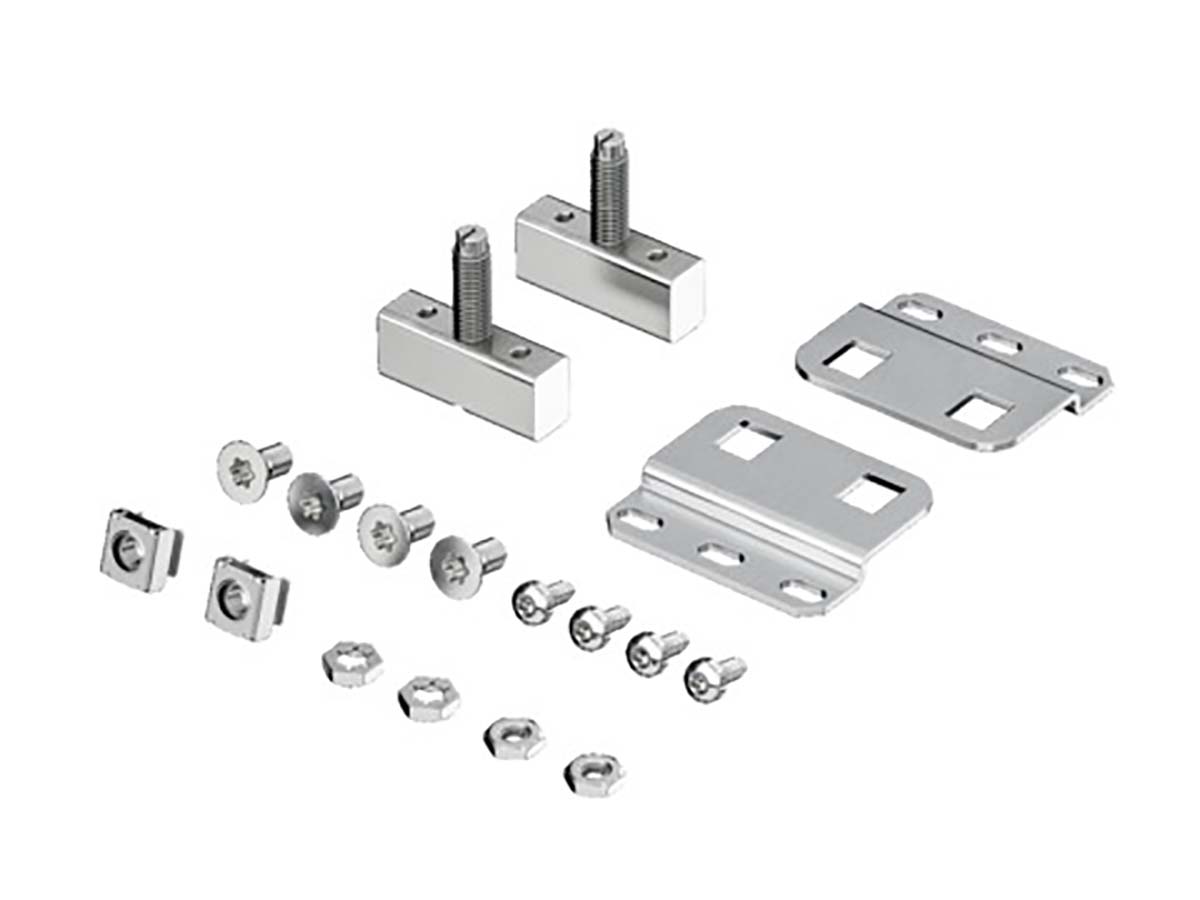Rittal VX Series Hinge Attachment for Use with VX25 Baying Enclosure System, Partial Mounting Plate, Swing Frames, 1 Per