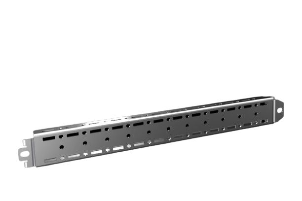Rittal Punched Rail, 18 mm Depth