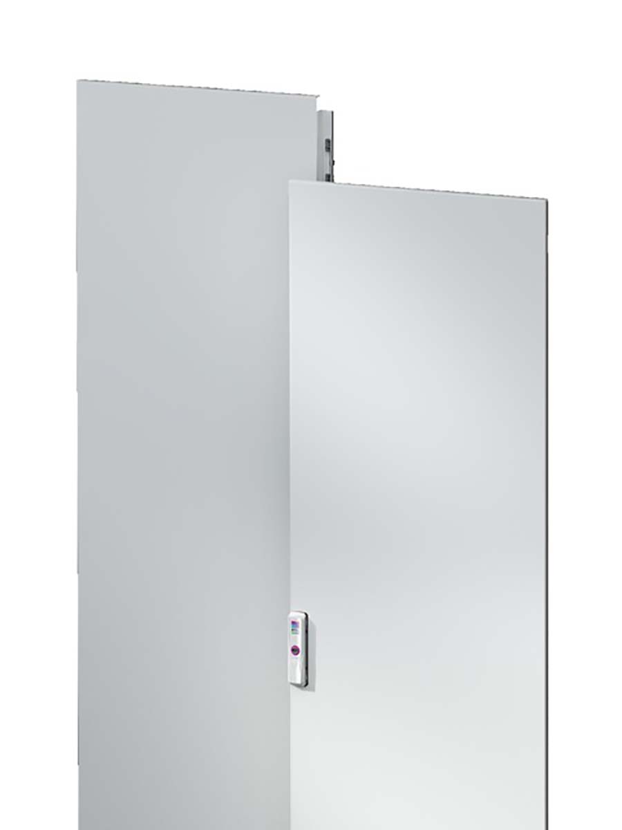 Rittal RAL 7035 Sheet Steel Lockable & Adjacent Door