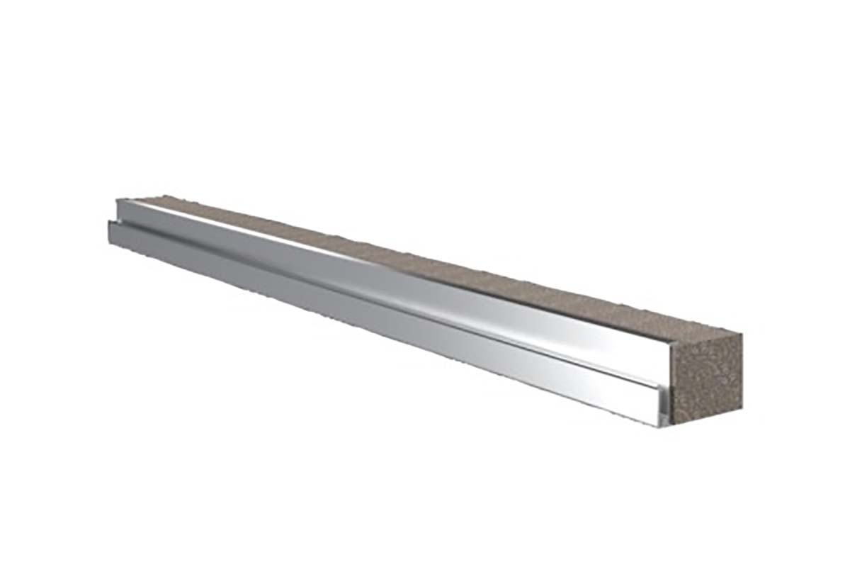 Rittal Aluminium Rear Panel 600 mm 30mm