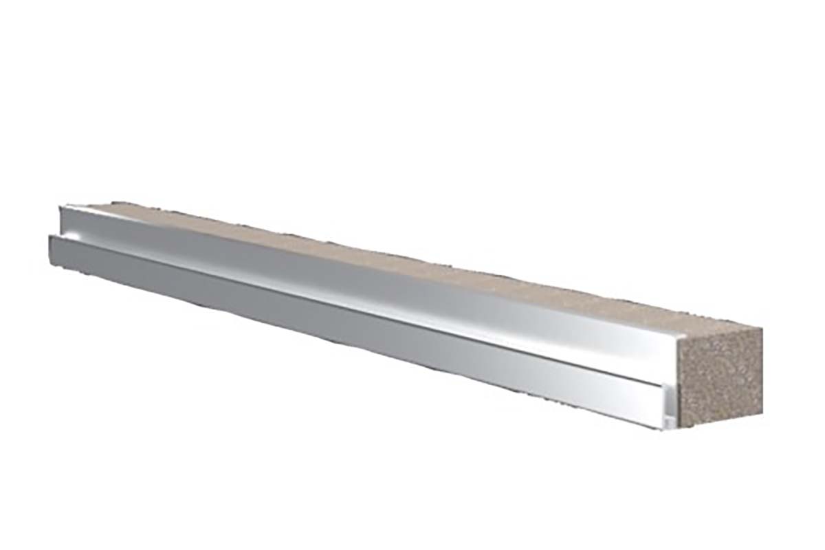 Rittal Aluminium Rear Panel 1000 mm 30mm