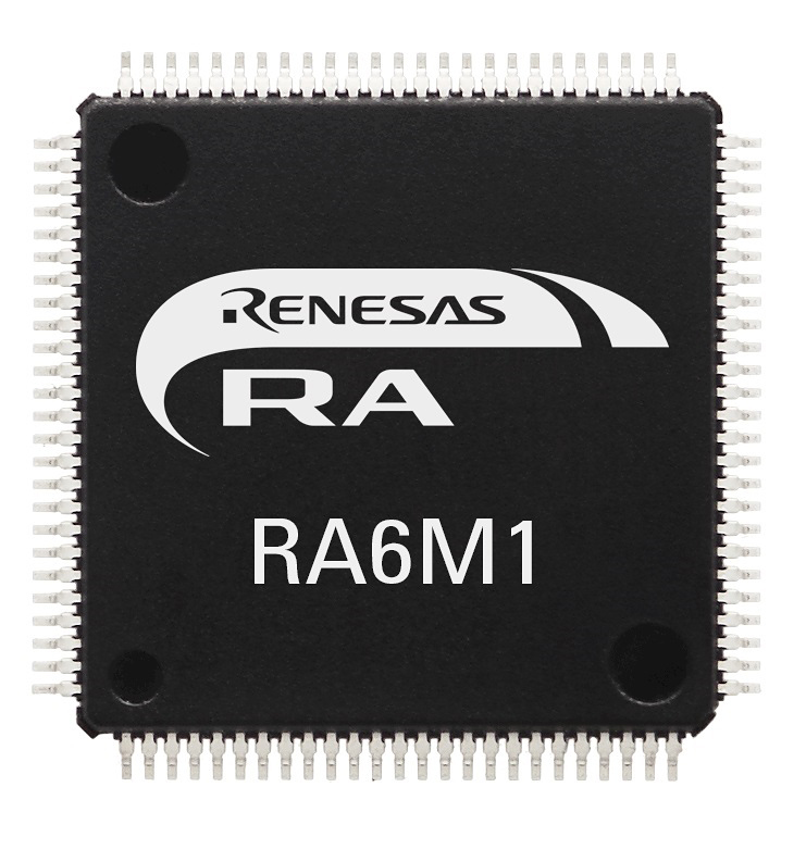 Renesas Electronics, 32 bit ARM Cortex M4, RA6M1 Microcontroller, 120 MHz, 512kB FLASH, 64-Pin LQFP