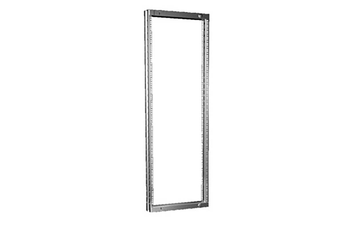 Rittal VX25 Series Grey 31 U Sheet Steel Server Rack , with Swing Frame, 1600 mm Height 600 mm