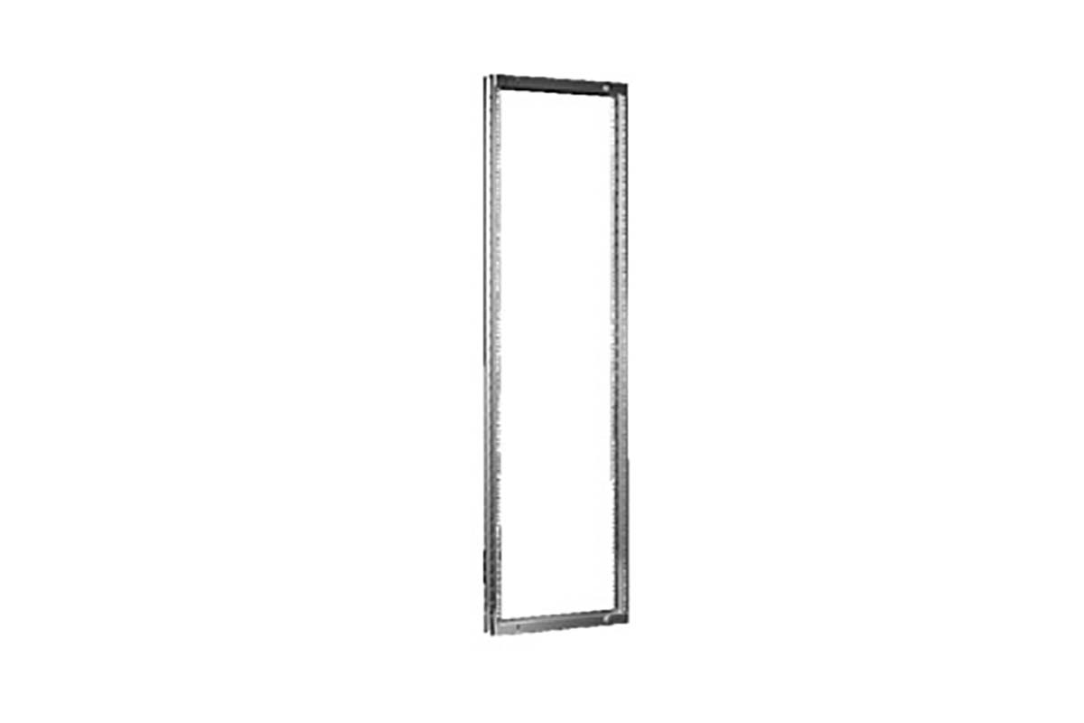 Rittal VX25 Series Grey 40 U Sheet Steel Server Rack , with Swing Frame, 2000 mm Height 600 mm