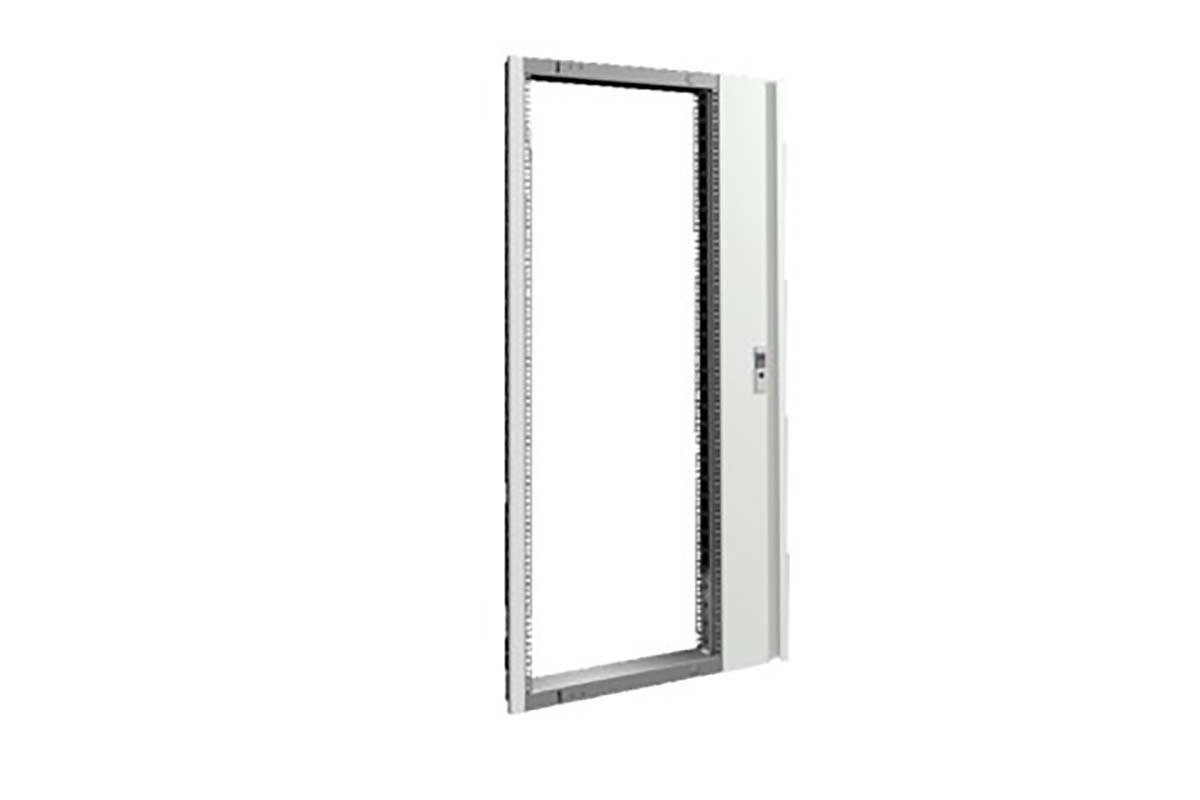Rittal VX25 Series Grey 31 U Sheet Steel Server Rack , with Swing Frame, 1600 mm Height 800 mm
