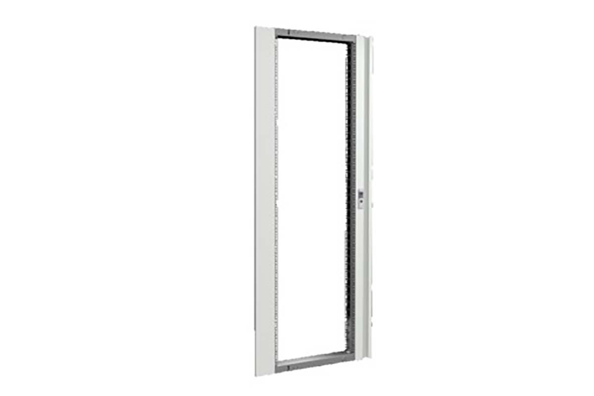 Rittal VX25 Series Grey 40 U Sheet Steel Server Rack , with Swing Frame, 2000 mm Height 800 mm