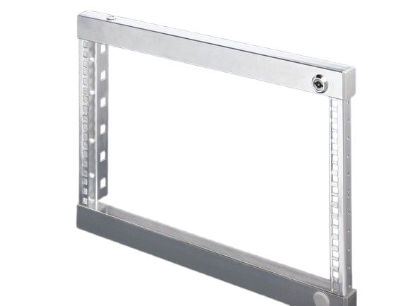 8619510 Rittal VX Series Grey 6 U Steel Server Rack , with Swing Frame, 380 mm Height 400 mm