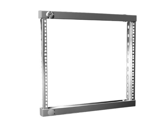 Rittal VX Series Grey 9 U Steel Server Rack , with Swing Frame, 600 mm Height 600 mm