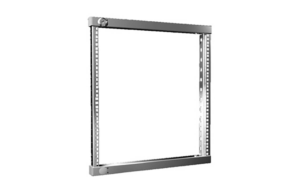Rittal VX Series Grey 12 U Steel Server Rack , with Swing Frame, 760 mm Height 800 mm