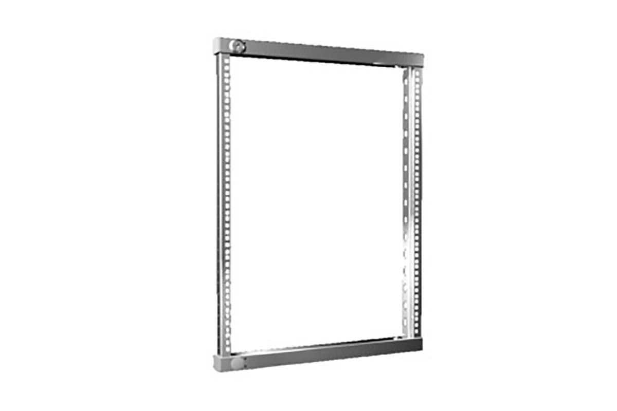 Rittal VX Series Grey 15 U Steel Server Rack , with Swing Frame, 100 mm Height 800 mm